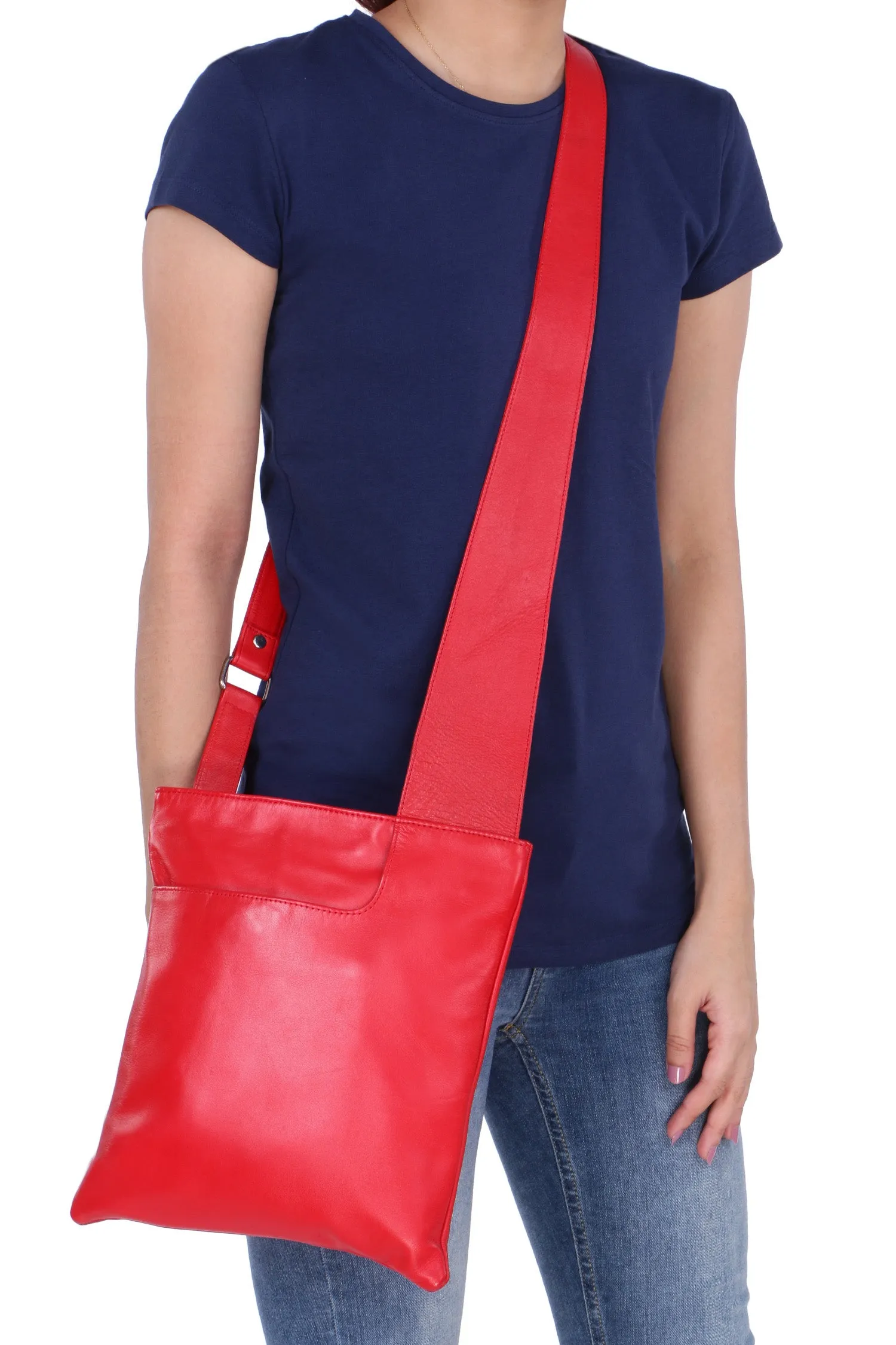 ABSOLUTE FLAT CROSS BODY HAND BAG