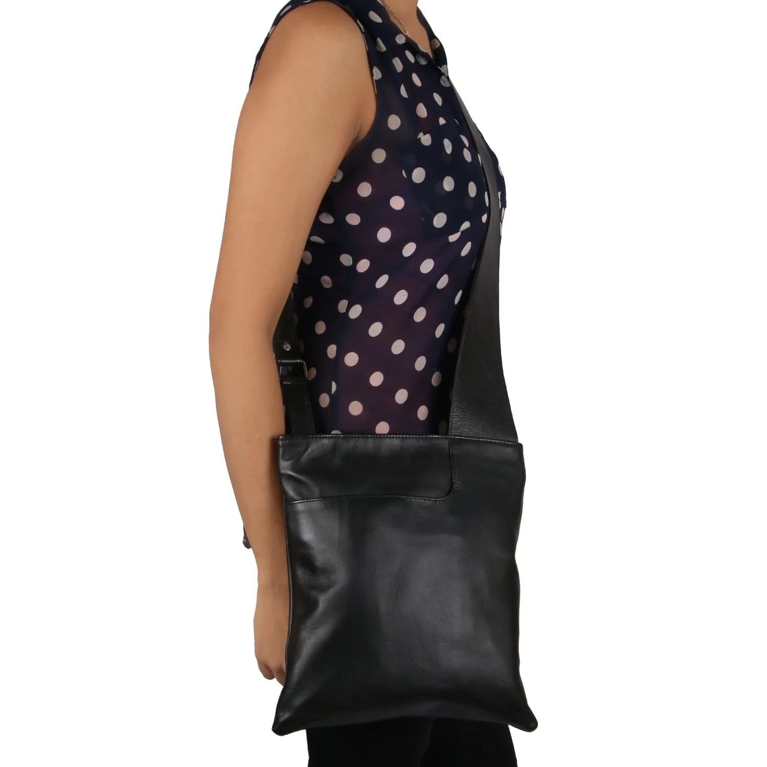 ABSOLUTE FLAT CROSS BODY HAND BAG