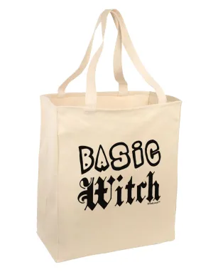 Basic Witch Large Grocery Tote Bag