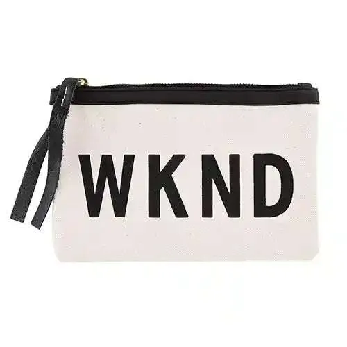 Black Canvas Pouch - WKND