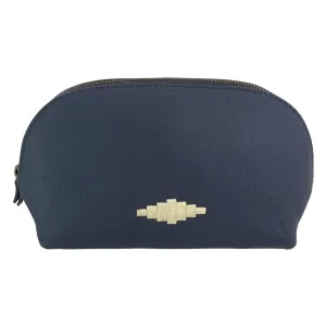 Brillo Cosmetic Bag - Navy/Cream by Pampeano
