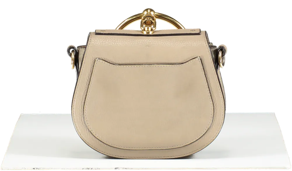 Chlo Brown Nile Leather Handbag With Gold Hardware