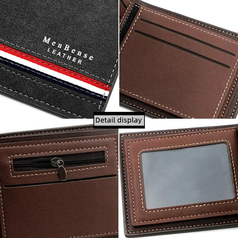 Classic Silkscreen Thread Clutch Short Wallet 1pc