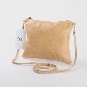 Crossover Handbag Hazelnut Leather
