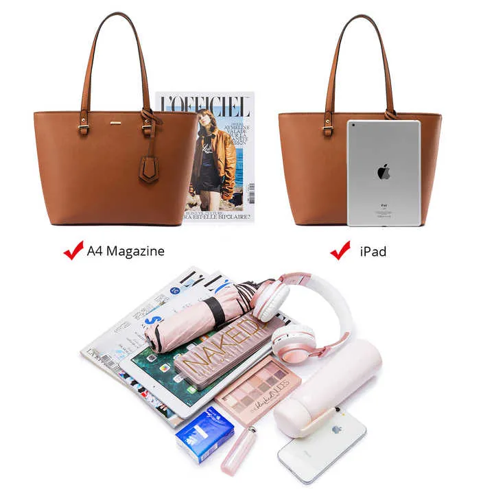 Designer PU Leather-حقيبة كتف نسائية