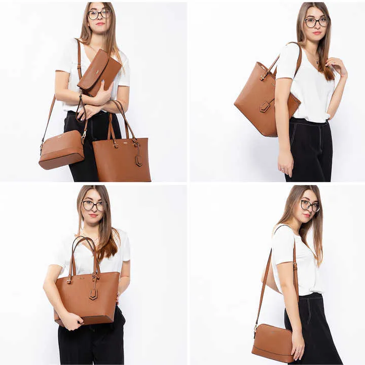 Designer PU Leather-حقيبة كتف نسائية