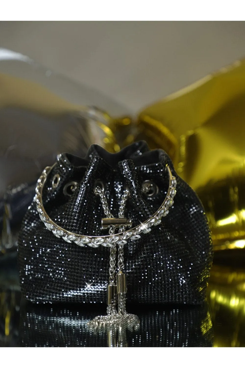 GLITZ POTLI BLACK