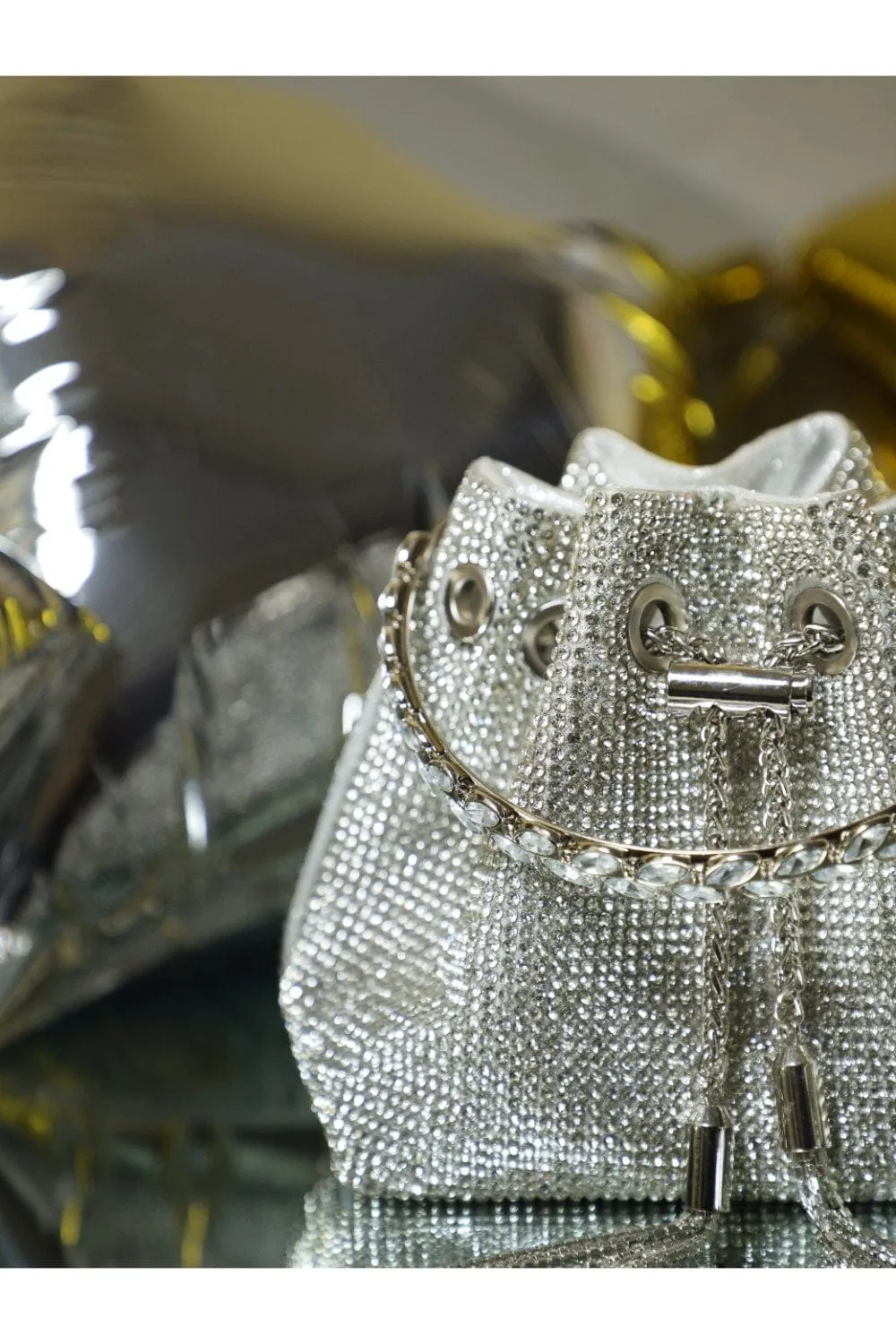 GLITZ POTLI SILVER