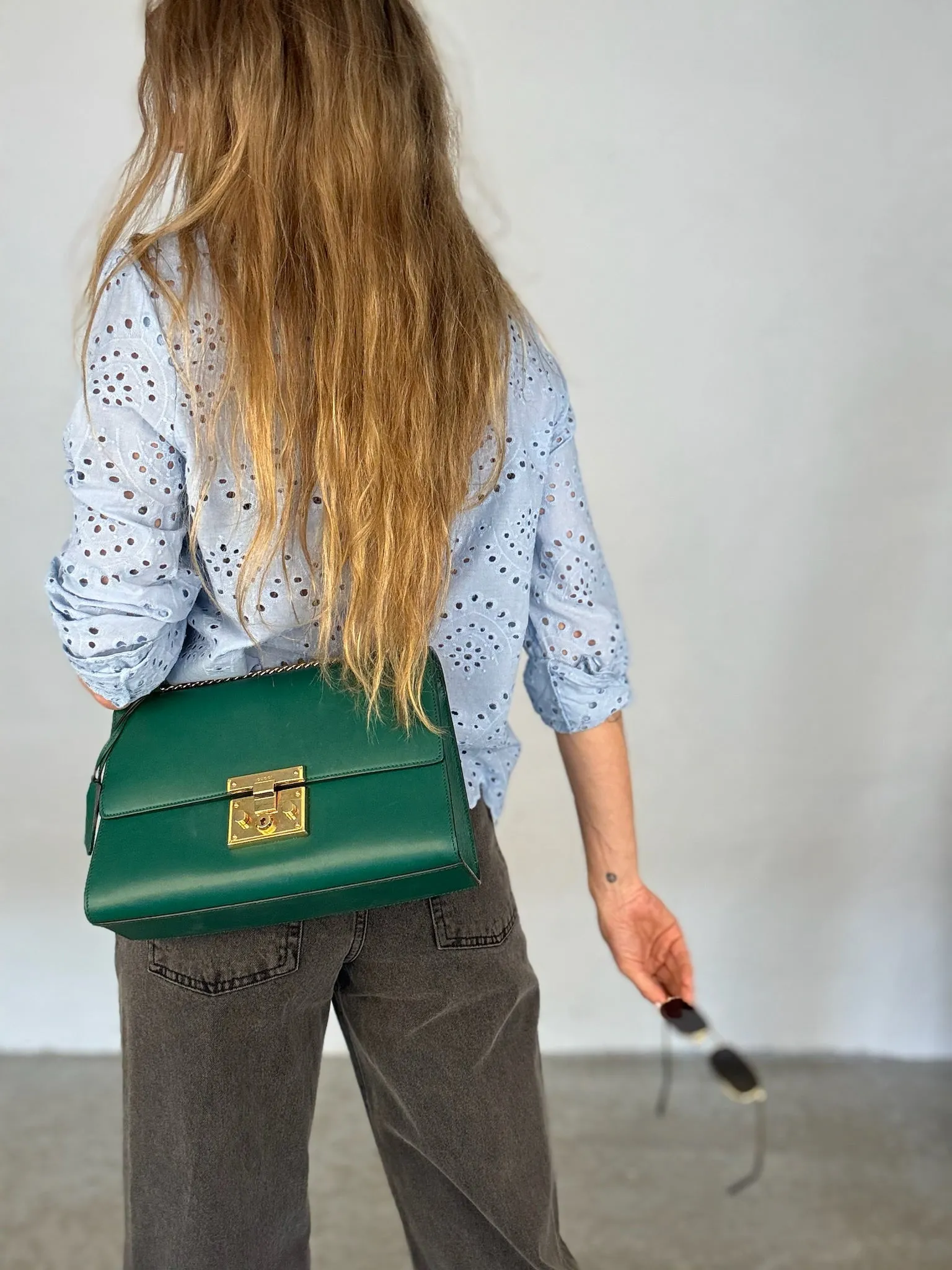 Gucci - Padlock Green leather - Secondhand