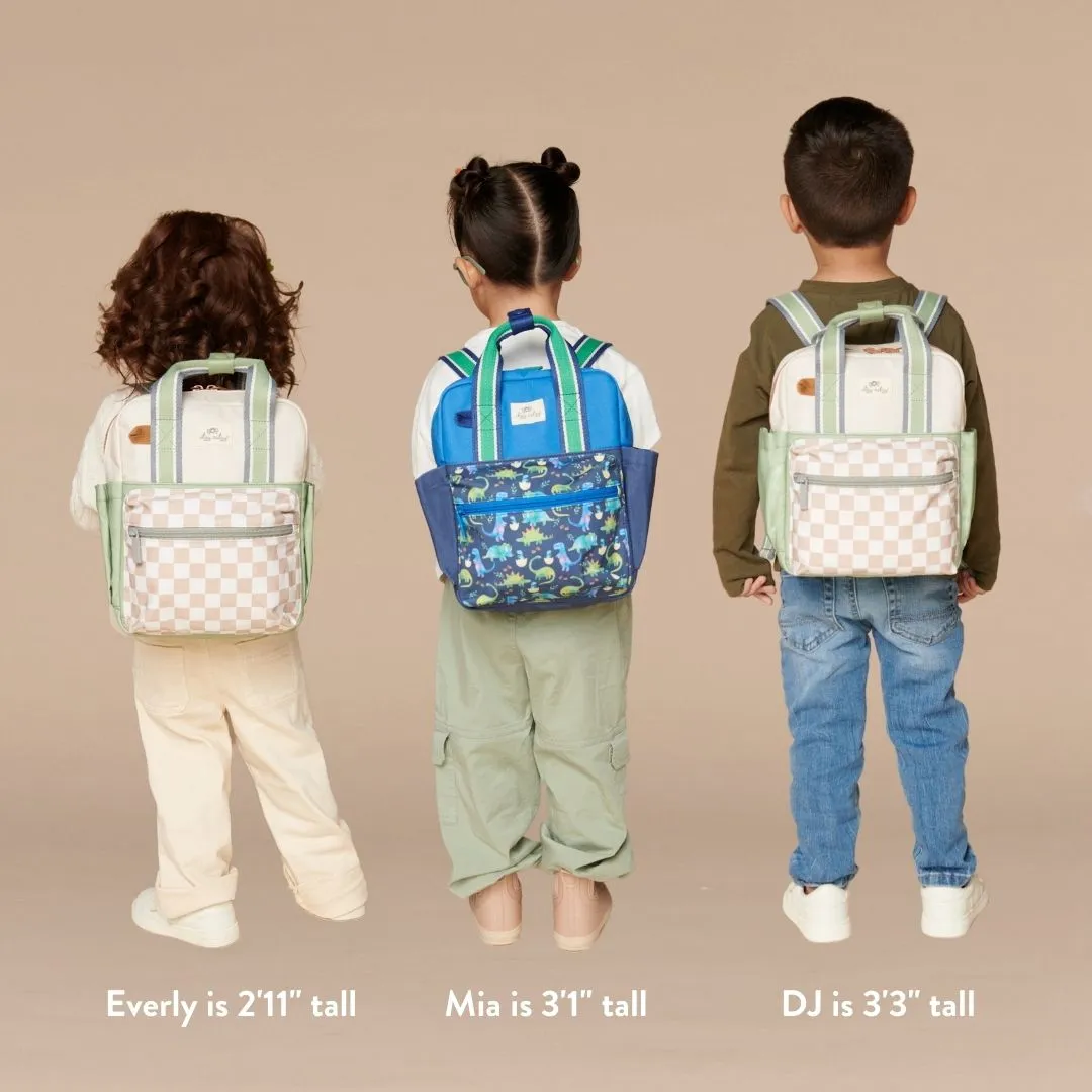 Itzy Bitzy Bag Toddler Backpack | Raining Dinos