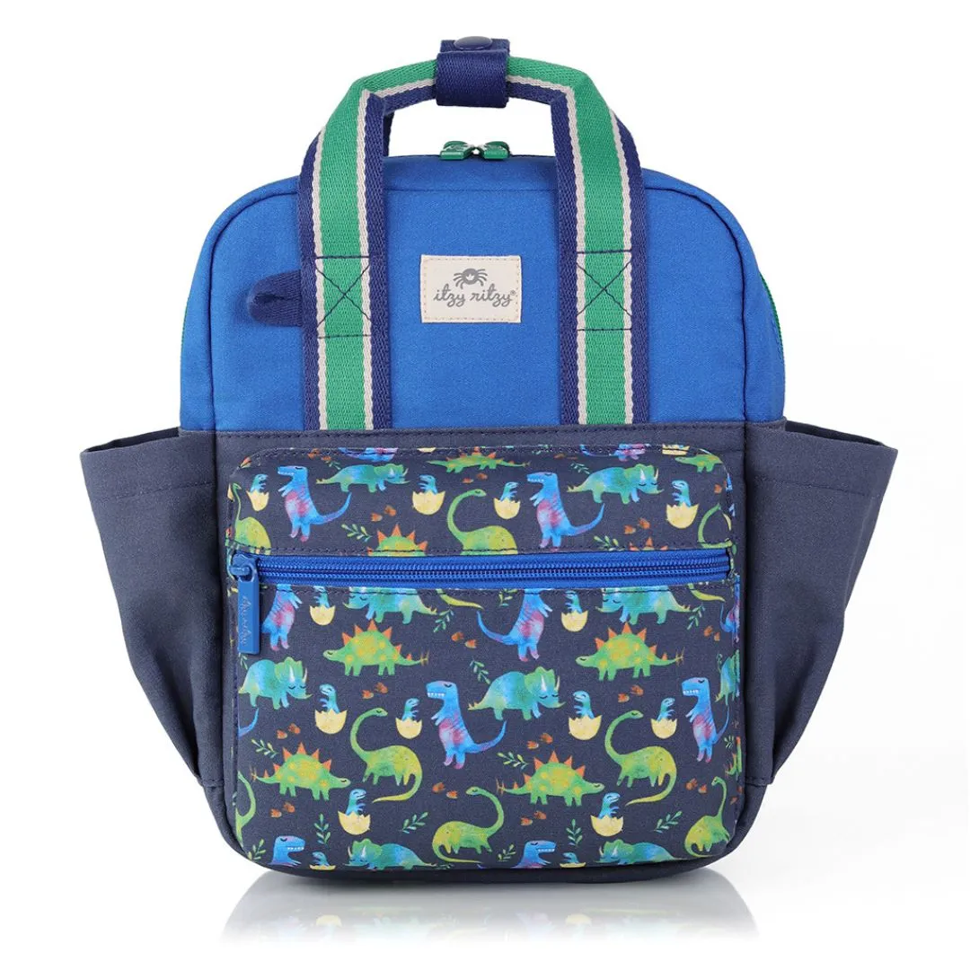 Itzy Bitzy Bag Toddler Backpack | Raining Dinos