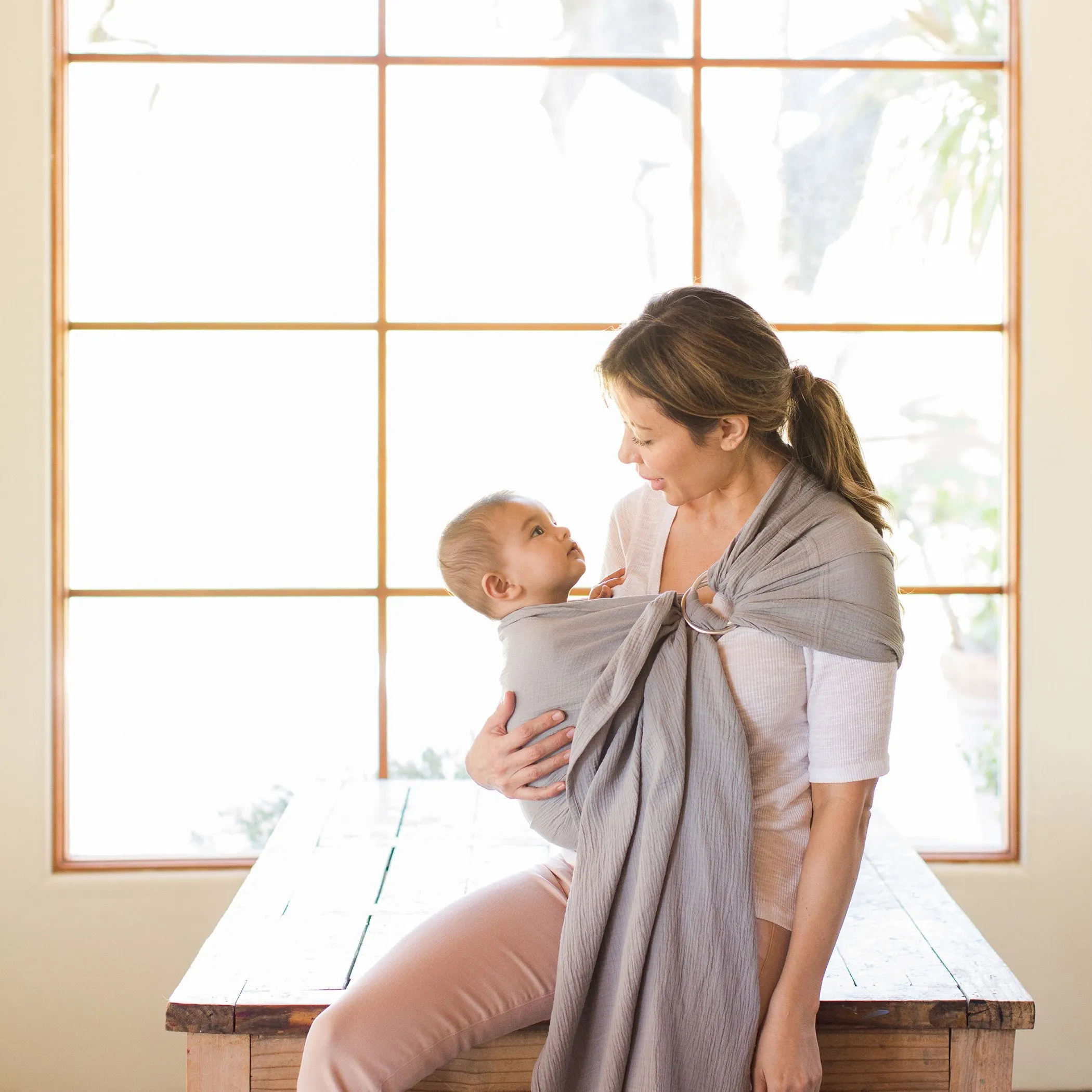 Moby Ring Sling  Double Gauze