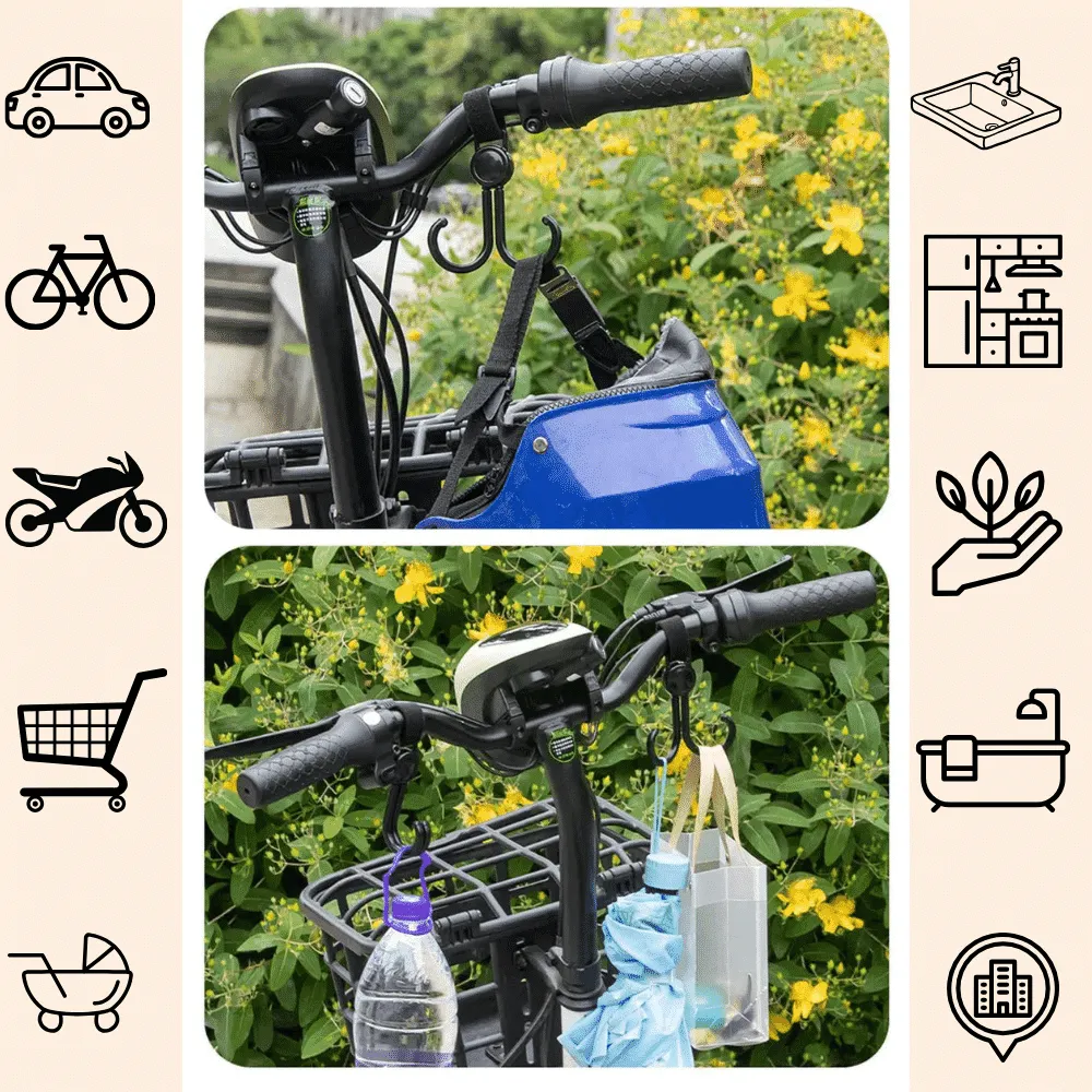 Multipurpose Bag Holder (Pack Of 2 Sets)