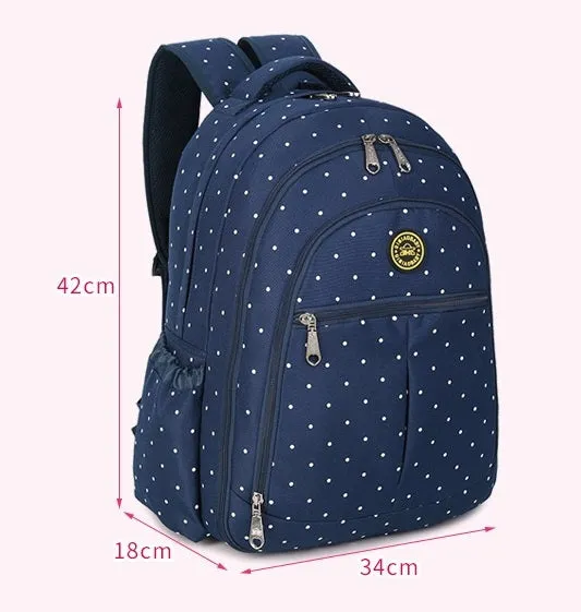 Red 2 in 1 Baby Nappy Changing Backpack 4127