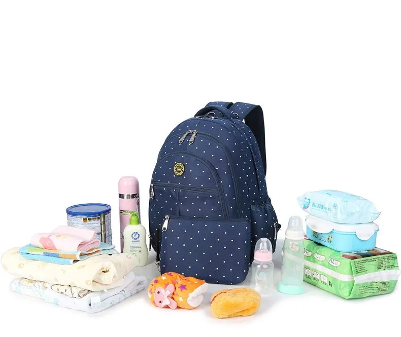 Red 2 in 1 Baby Nappy Changing Backpack 4127