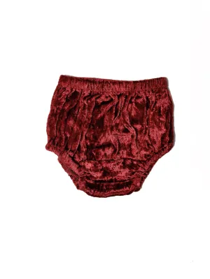 Red Velvet Diaper Cover