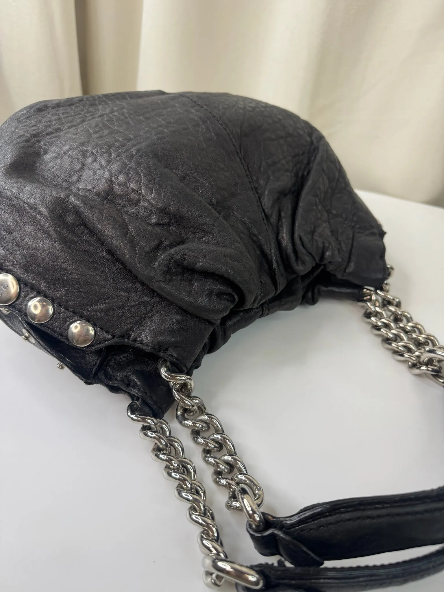 Sonia Rykiel  - Black leather - Skuldertaske - Secondhand