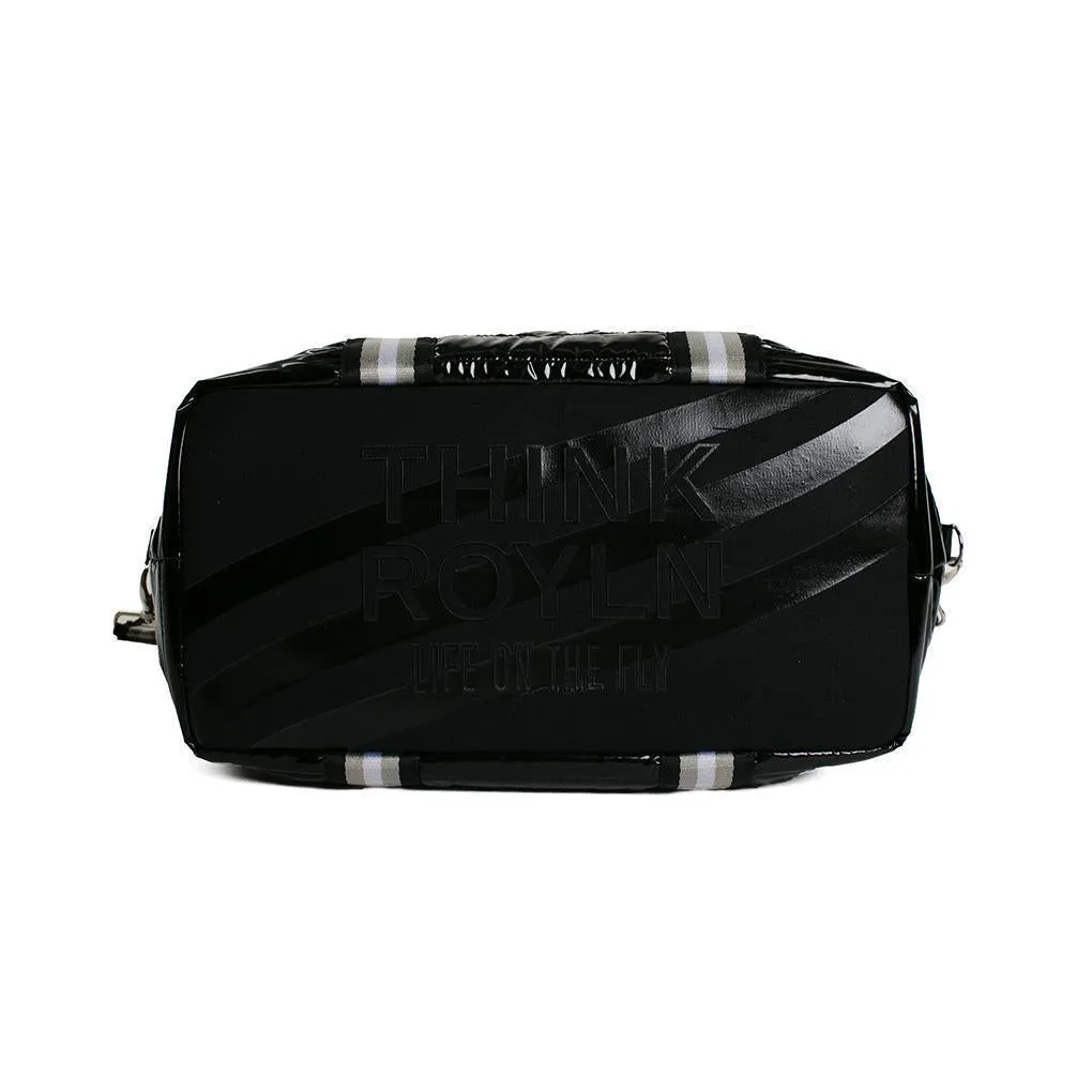 Think Royln - Wingman Black Patent Tote Bag
