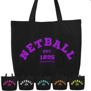 'Varsity Netball' Shopping Tote Bag