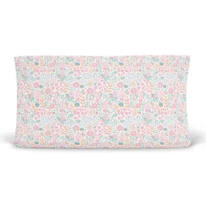 Willow's Whimsy Floral Changing Pad Cover